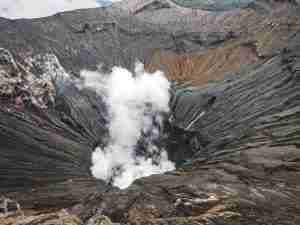 Mount Bromo crater Mount Bromo crater