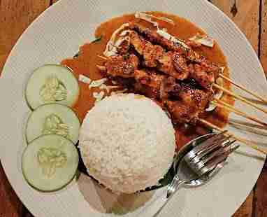 Gili trawangan restaurants local warung indonesian food